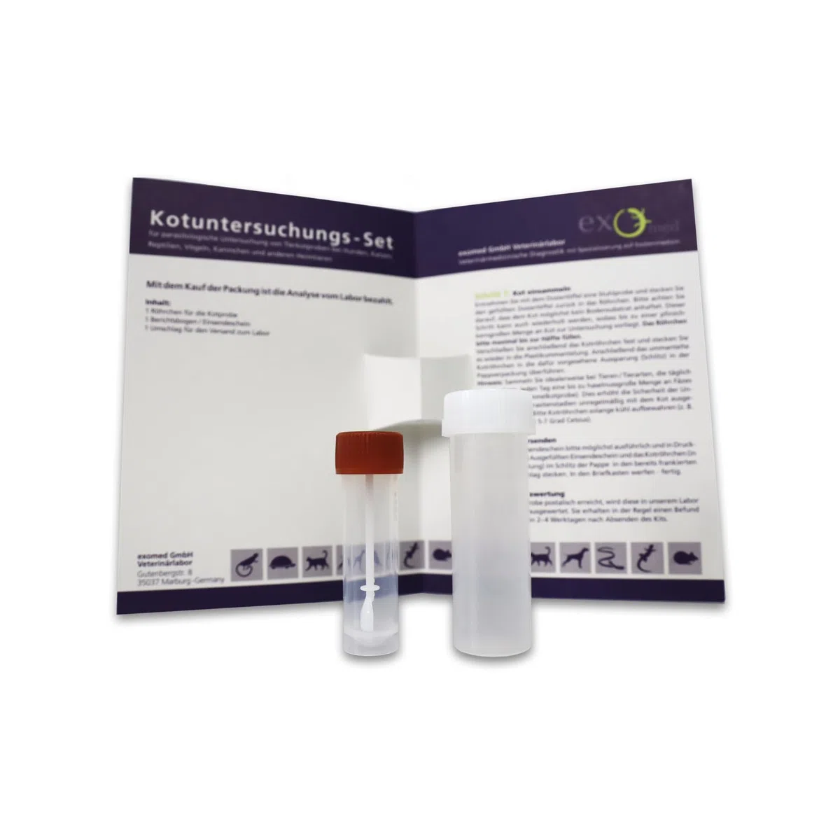 Kotuntersuchung Darmparasiten inkl. Kryptosporidien