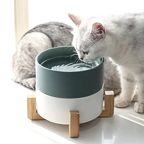Hundenapf Keramische Hund Fütterungsschale Pet Feeder Waren for Katzen Welpen Lebensmittel Wasser Container Aufbewahrung Wasserer Zubehör Futternapf Katze