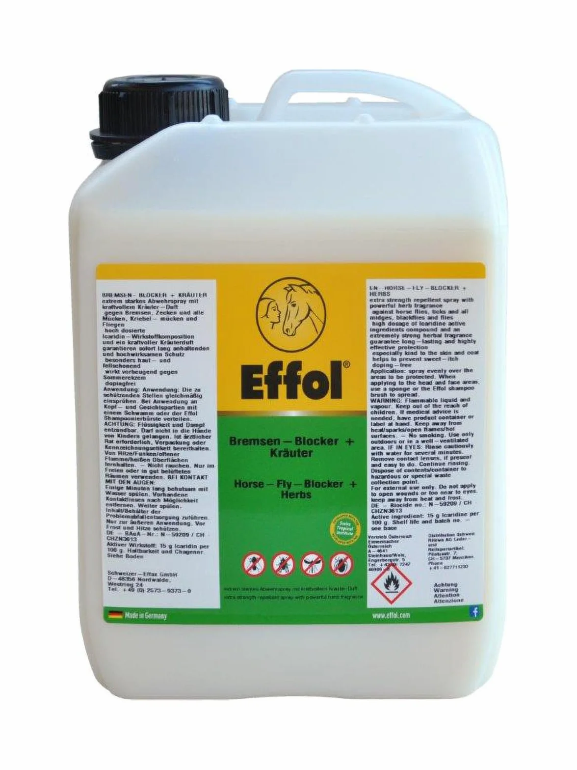 Effol Bremsen-Blocker + Kräuter, 2.5 l