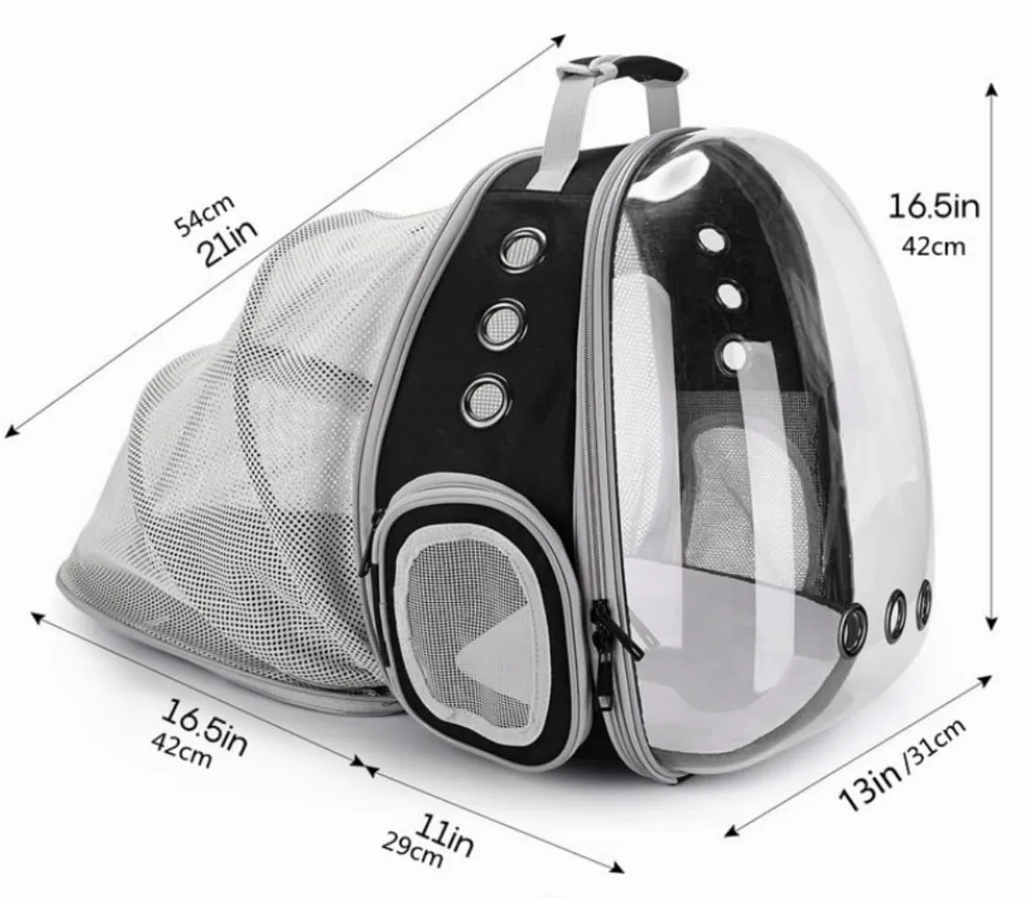 Reise & Transport für Hunde Tragbarer Rucksackträger Mit Geschirr Und Leine, Ideal Für Meerschweinchen, Kaninchen Und Alle Kleinen Haustiere Transportbox Kaninchen(B)