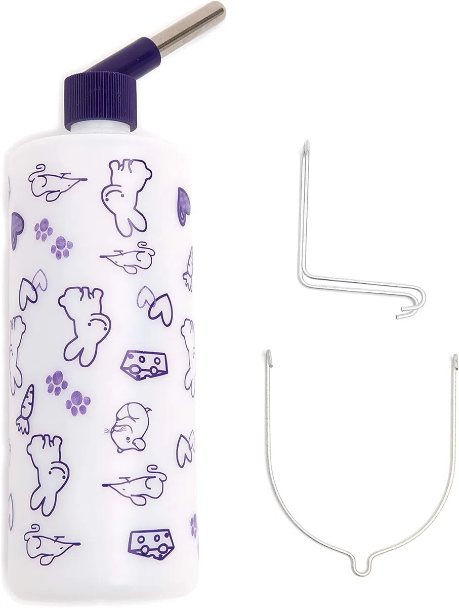(12 Pack) Lixit Small Animal Pet Water Bottle 32 oz Ball Bearing Drink Tube