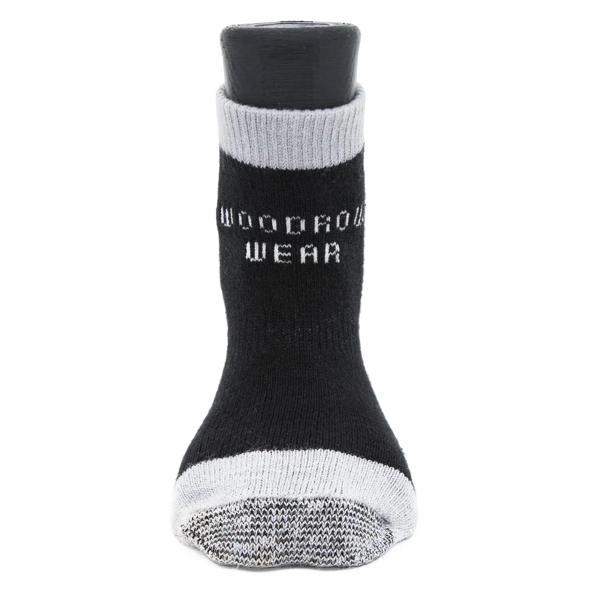 Leistung Paws 11-04 Medium Traction Dog Socken in Schwarz und Grau