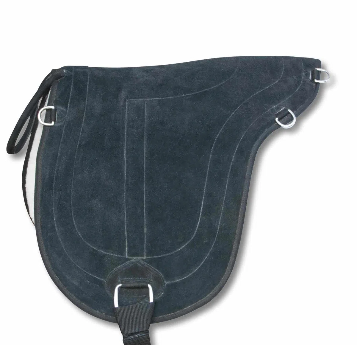AMKA Reitpad Bareback Pad Freddie Reitkissen aus Wildleder baumlos
