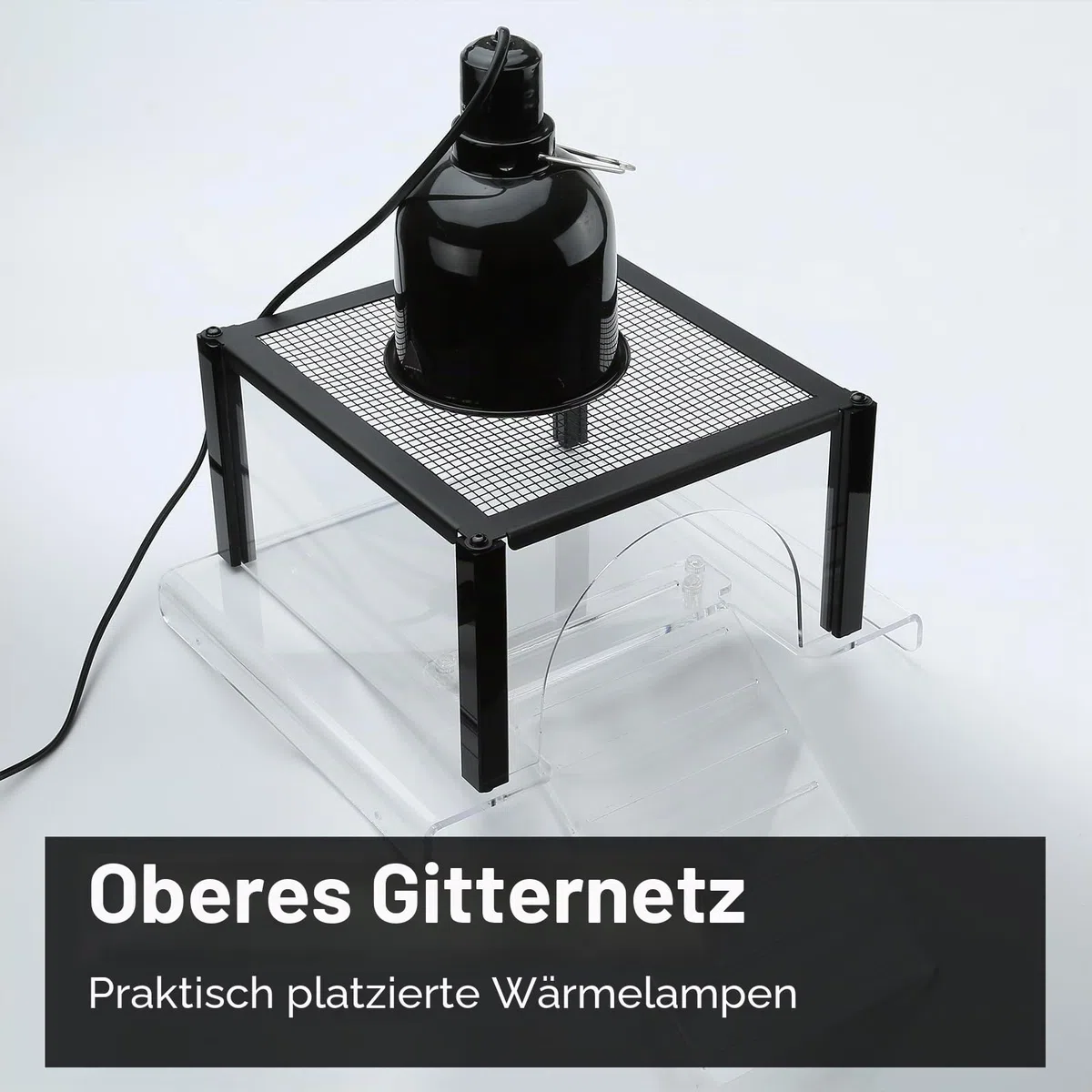 Schildkrötenaufsatz, Sonnenplattform für Wasserschildkröten, Passendes Aquarium Breite 25-34cm, Schildkröten Terrarium, Schildkrötenhaus, Turtle Dock Ruheplatz, Wasserschildkröten Aquarium Zubehör