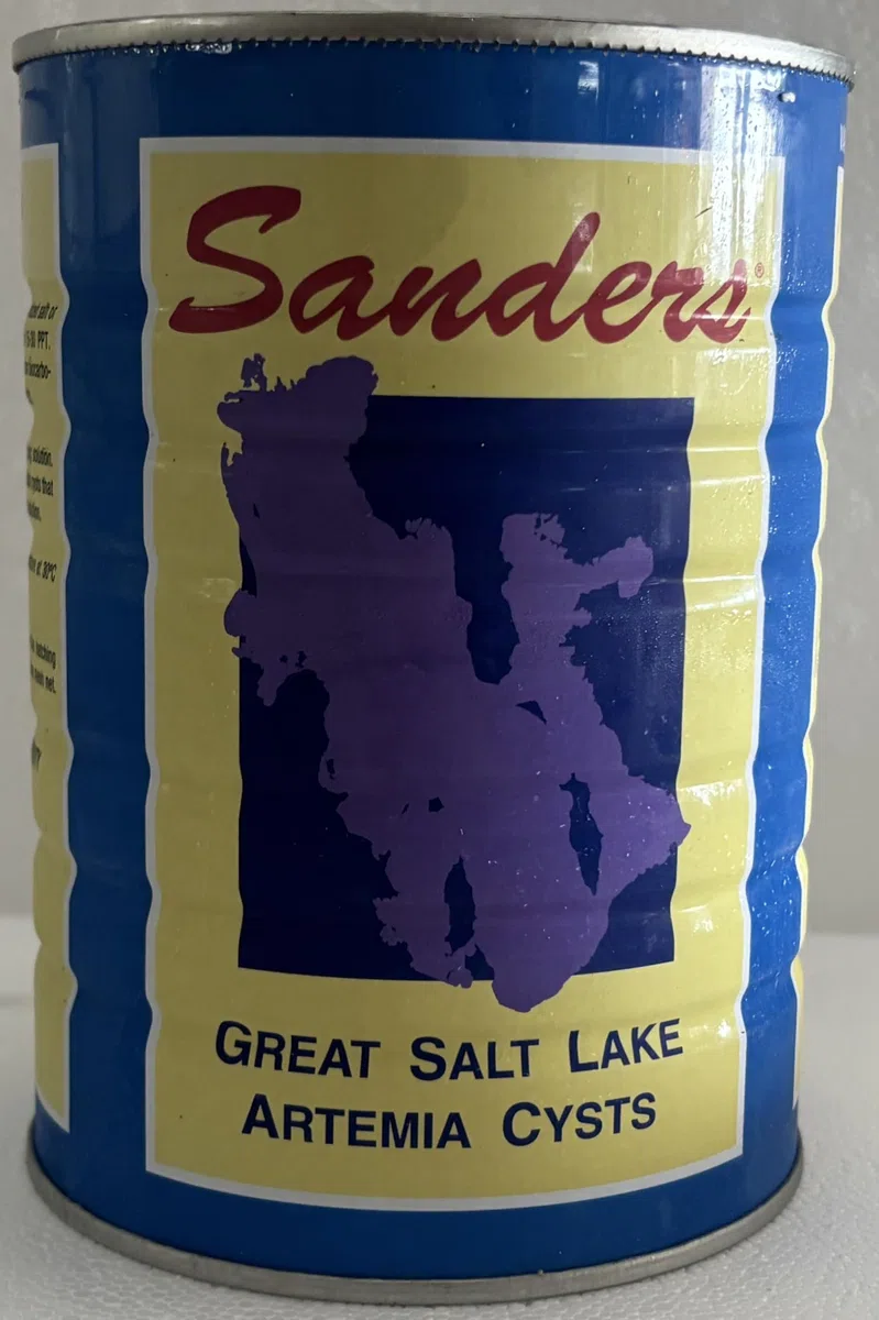 Sanders Artemia Eier Great Salt Lake, Premium Brine Shrimp,95%Premium Schlupfrate (425 gr)