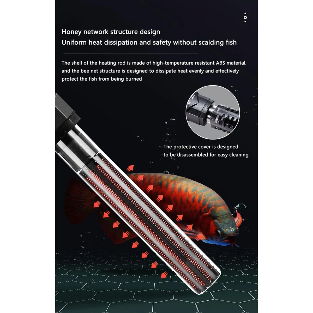 Heizung Aquarium Aquarium Heizstab Automatische Intelligente Konstante Temperatur Sparen Strom Heizstab, 100 W (100 W)