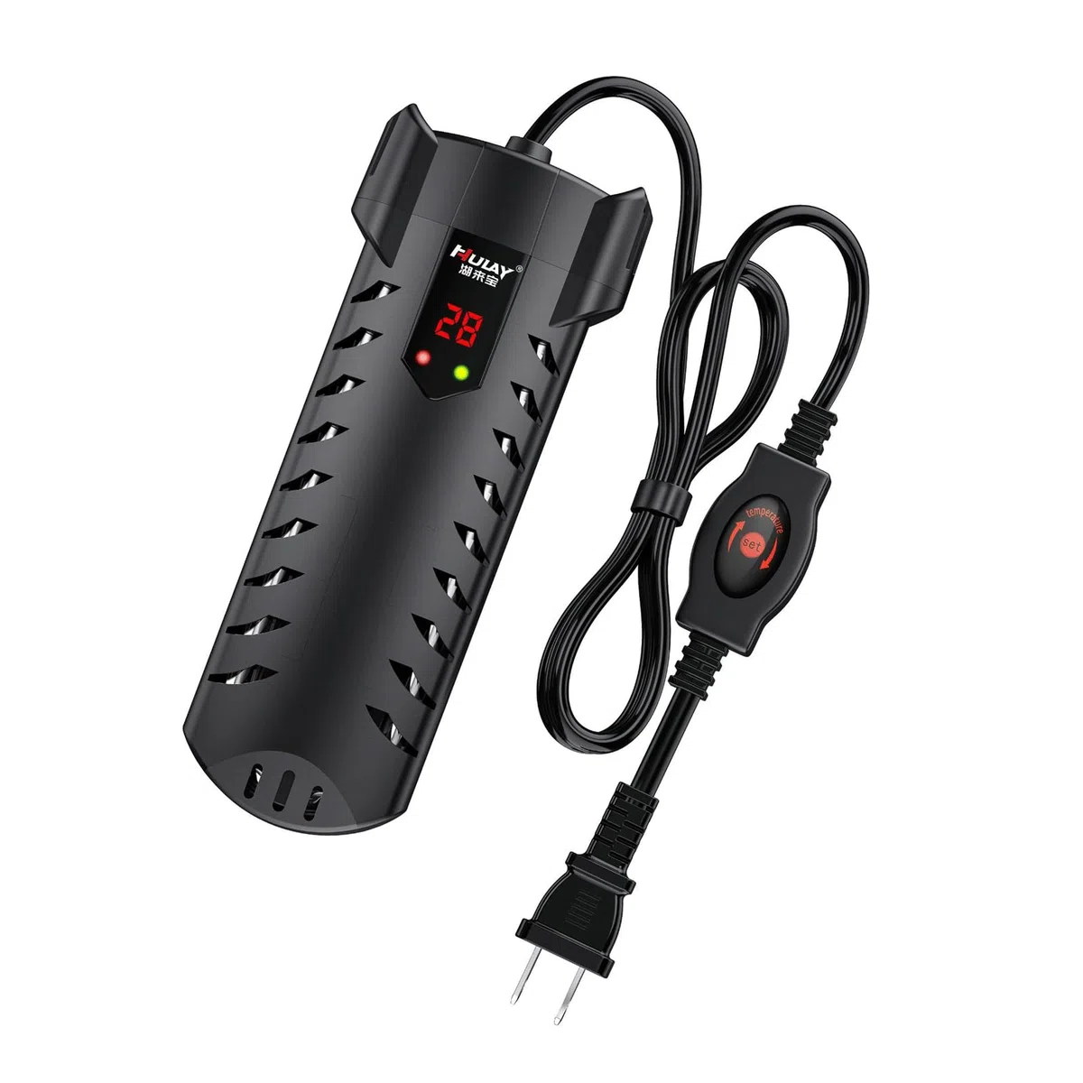Aquarium-Heizung, automatische konstante Temperatur mit Digitalanzeige, explosionsgeschützter Aquarium-Heizstab, 100 W (100 W)