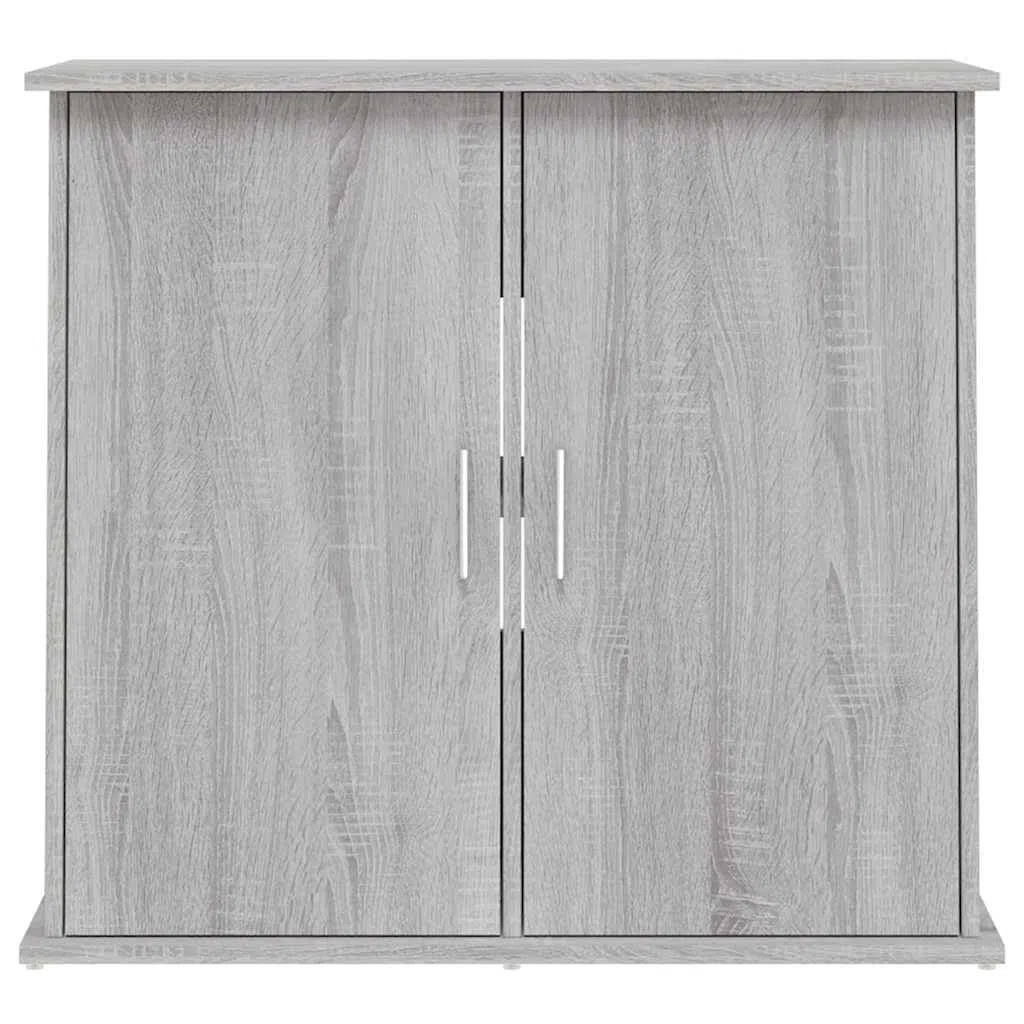 Aquariumständer, Aquarium Unterschrank, Aquarium Tisch, Aquarienschrank mit 4 Fächer, Aquarienunterschrank, Terrarium Schrank für Sicheren Stand, Weiß, (81 x 36 x 73 cm)
