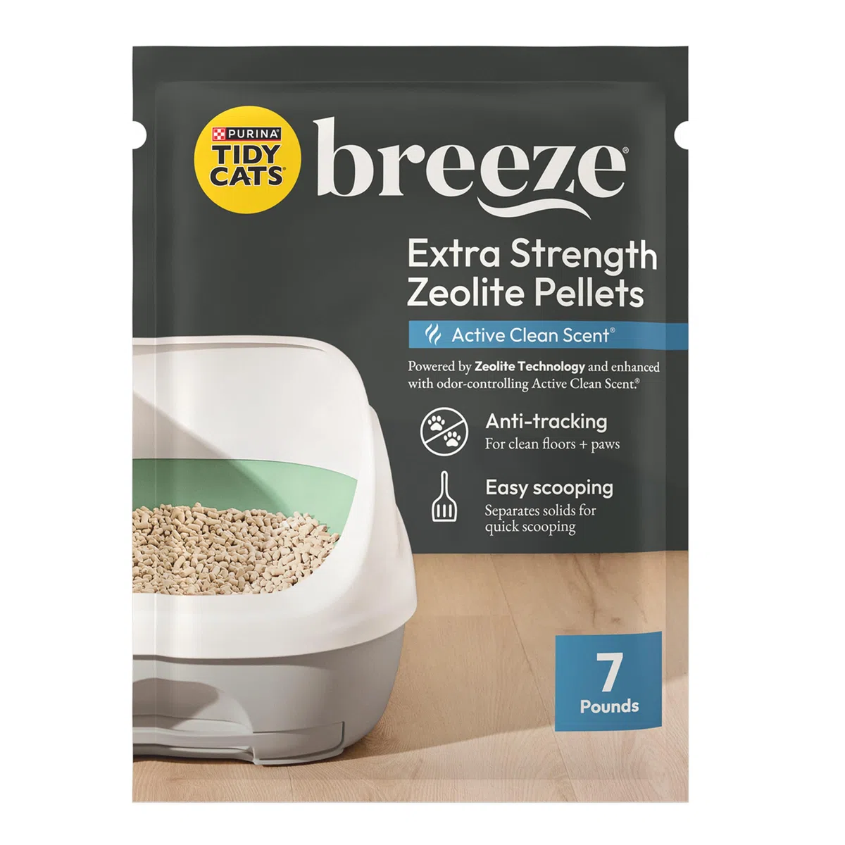 Purina Tidy Katzenstreu, nicht klumpend, verbesserte Pellets