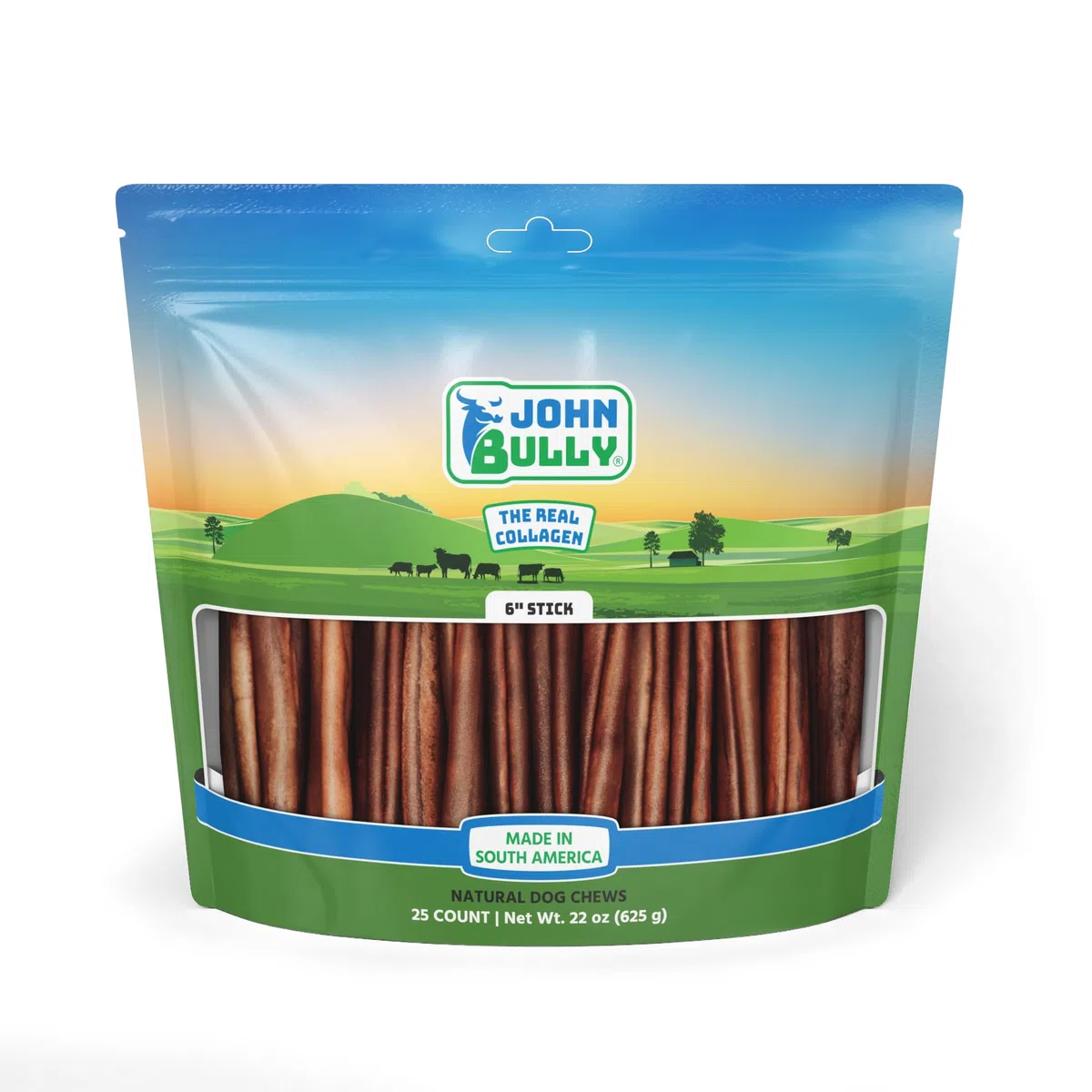 john bully Collagen (John Bully Collagen Stick 15,2 cm, 25 Stück)