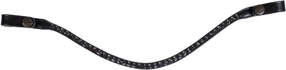 HKM Ella Stirnband Schwarz Warmblut