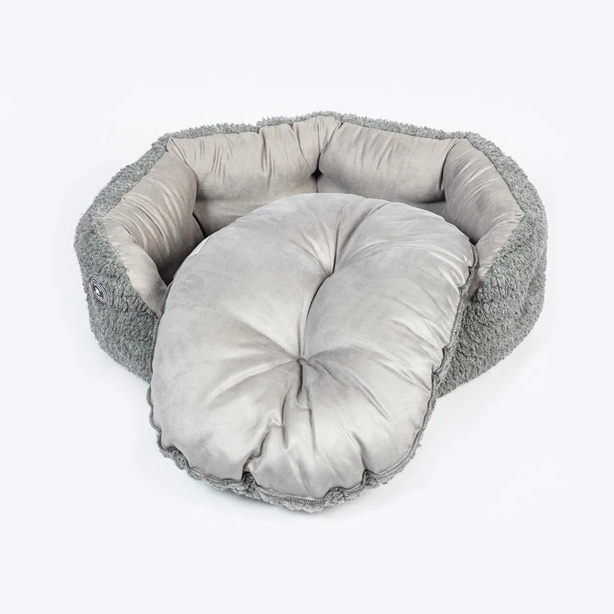 Danish Design Slumber Hundebett, Dunkelgrau, 76 cm