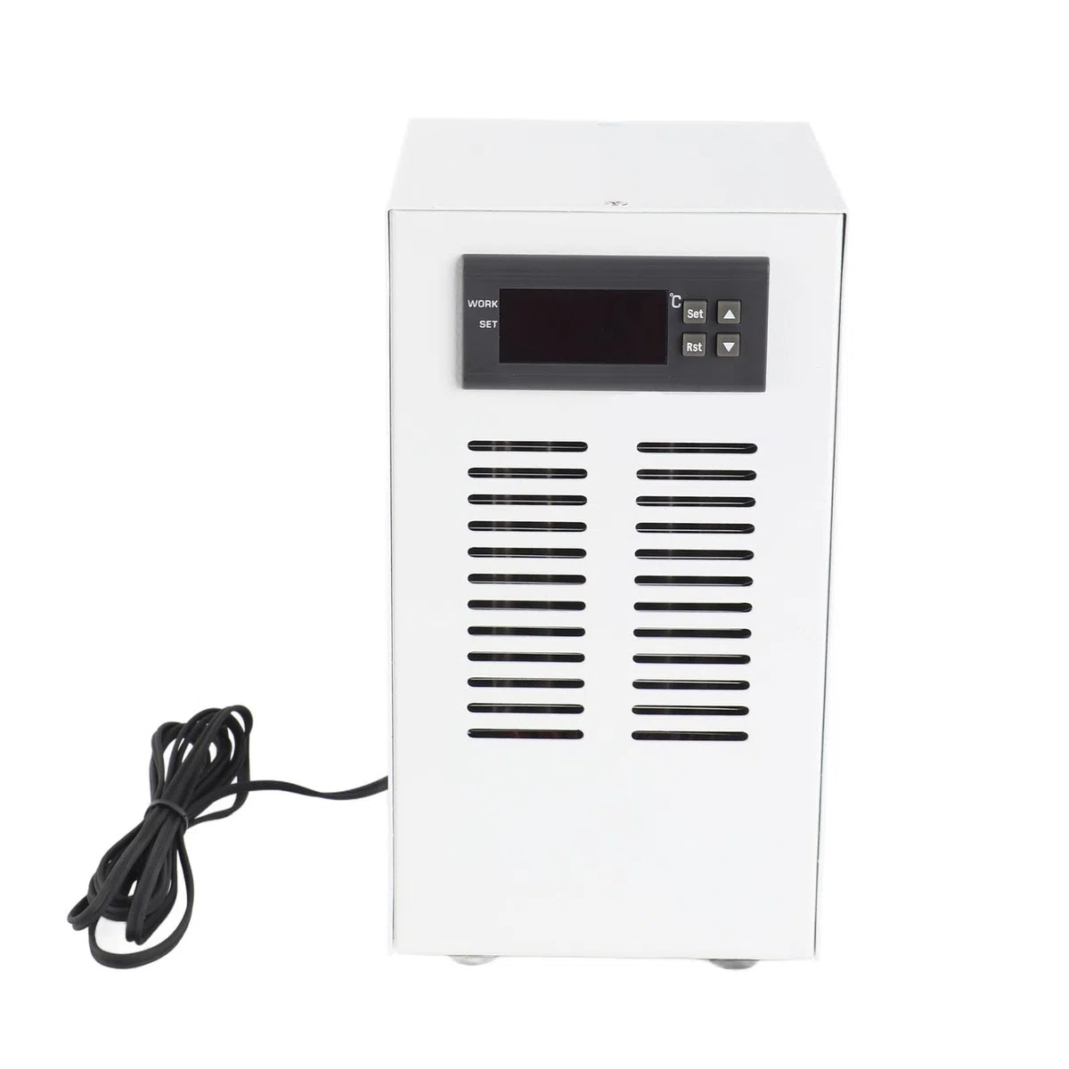 Aquarium-Kühler, 72 W, Wasserkühler, Aquarium-Kühler, Aquarium-Wasserkühler, 3 L/min, 30–35 DB, Geräuscharmes Kühlsystem mit Konstanter Temperatur, AC100–240 V (EU-Stecker)