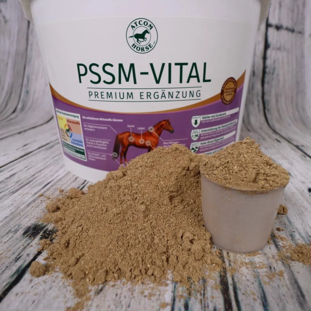 ATCOM - PSSM Vital unpelletiert-2 in 1 aus Ergänzungs- und Mineralfutter bei PSSM