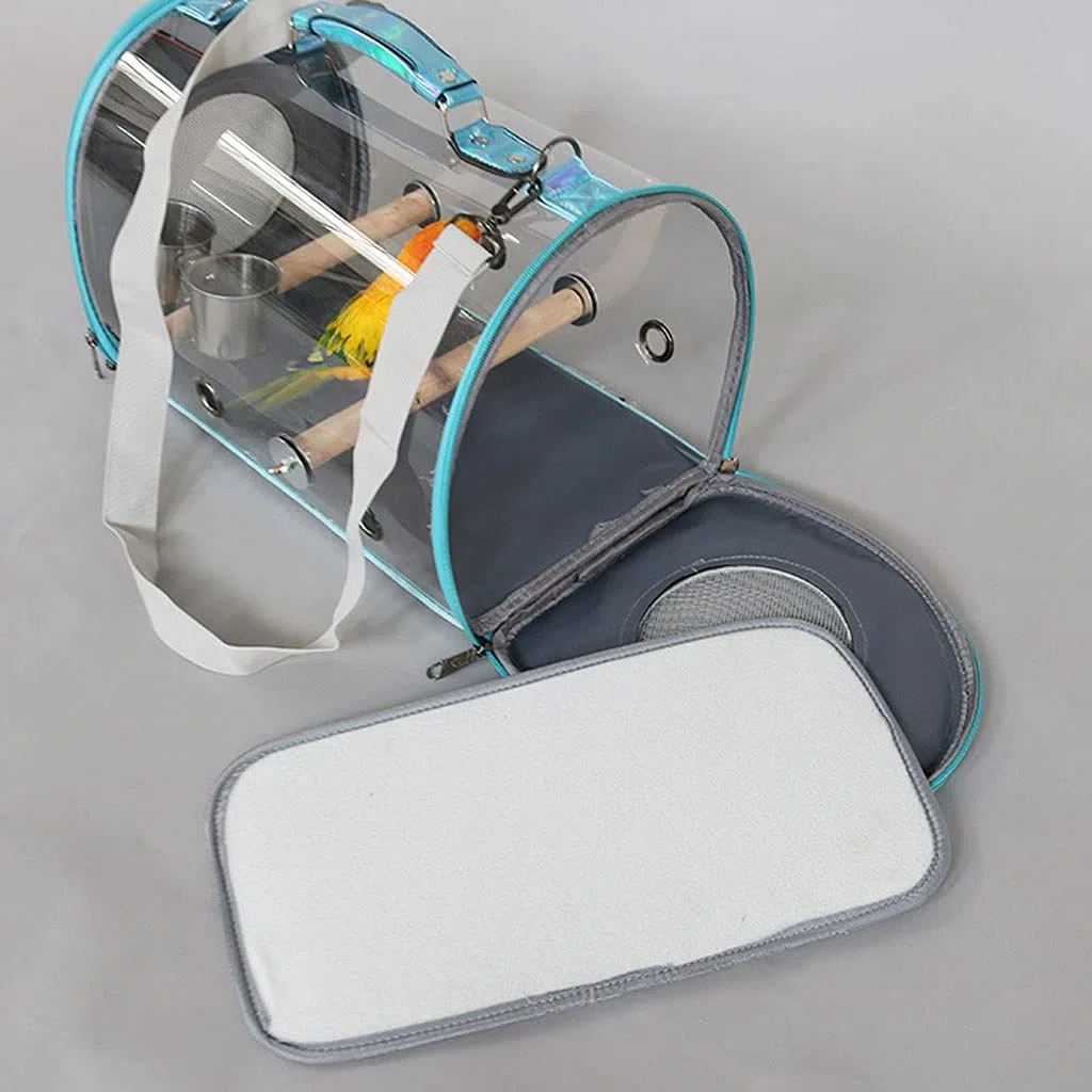 SUNESA Vogelvoliere vogelkäfige Pet Bag Papagei-Vogel aus dem Käfig Vogelkäfig Messenger Reisekäfig Tragetasche, Kleiner Vogel, Kanarischer mit Feeder Vogelhaus
