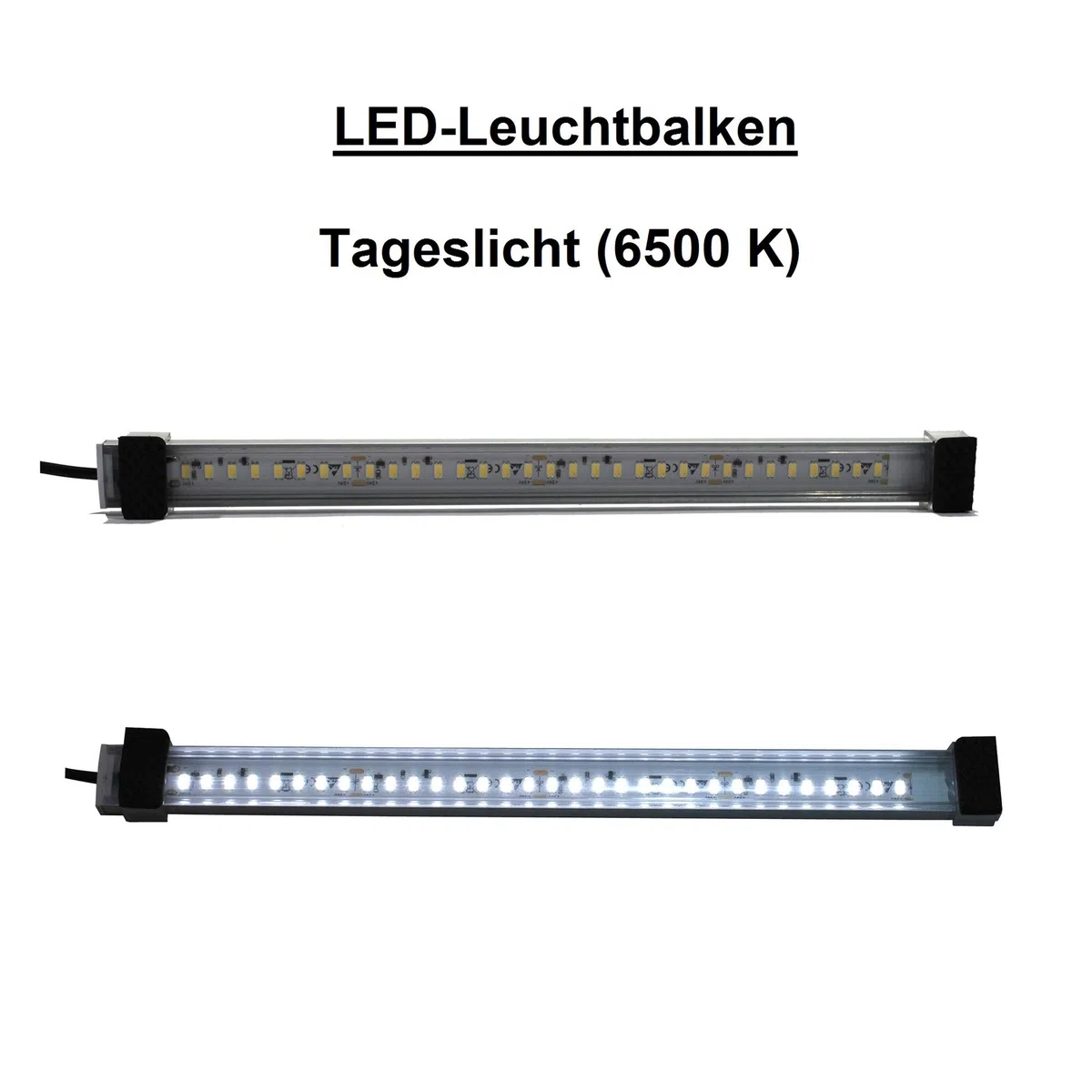 Meerwasser Aquarium LED-Licht 170 cm, 4 Leisten: 2X Tageslicht + 2X Blau