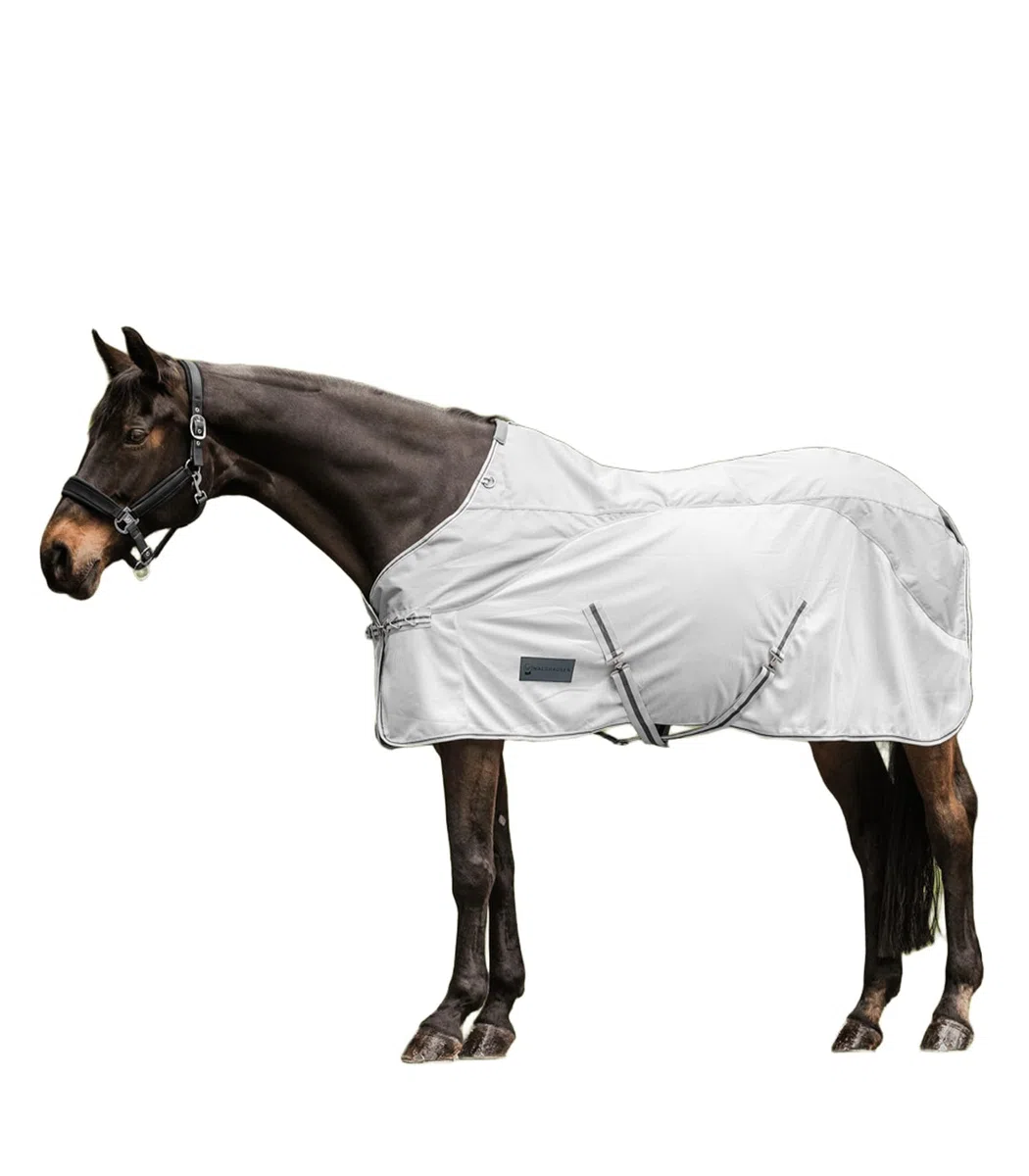 Waldhausen Regen-Fliegendecke Protect, Silbergrau/grau, 135 cm