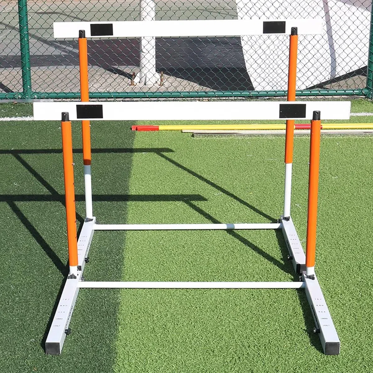 Generisch Verstellbares Hürdenset für Leichtathletik, Fußball und Agility-Training im Freien
