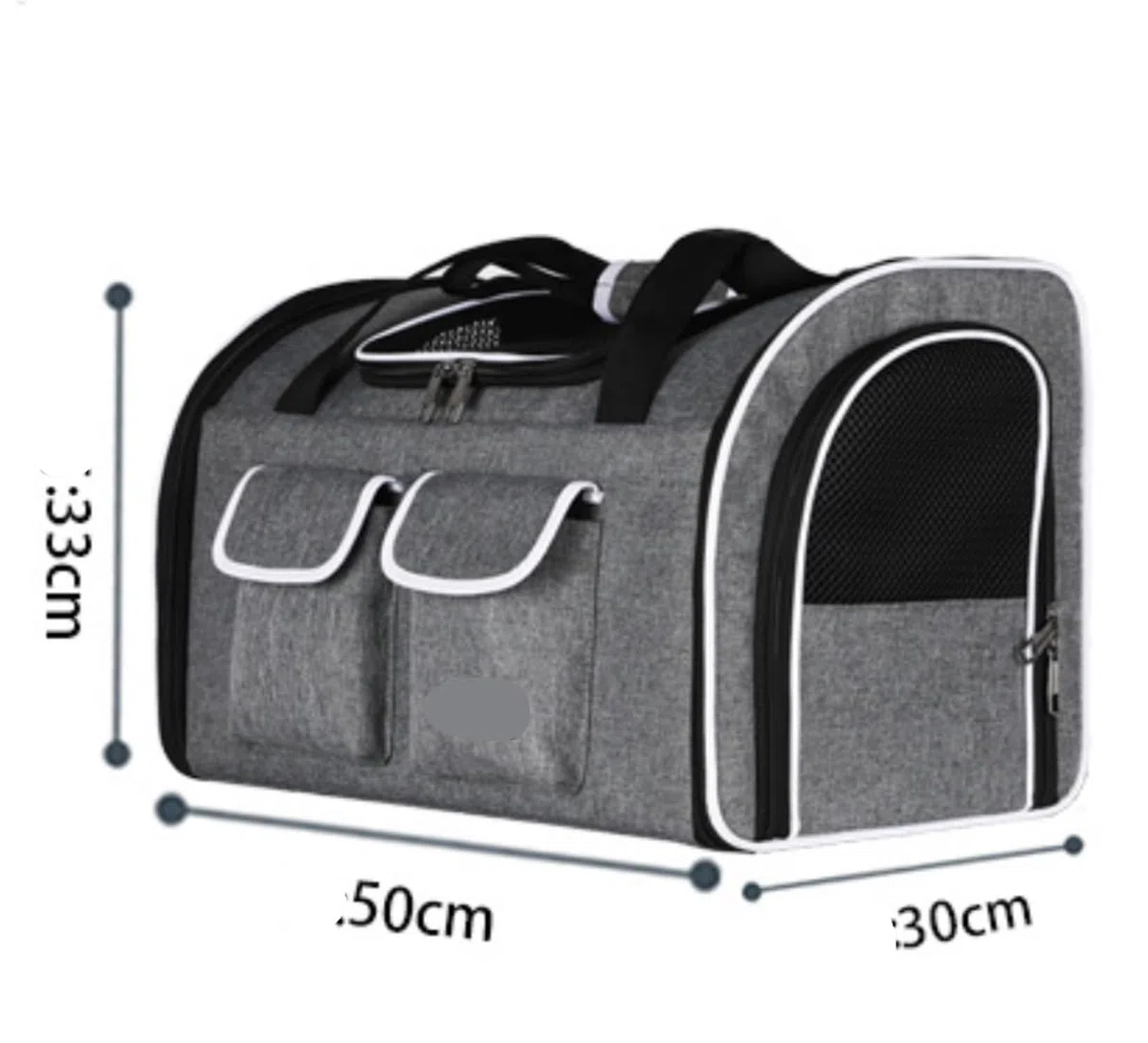 Rucksack Robuste Hunde-Reisetasche, Fünf Löcher, Rucksack, Haustier-Träger, Netztasche Für Hunde Und Katzen, Haustier-Rucksack Haustier(B)