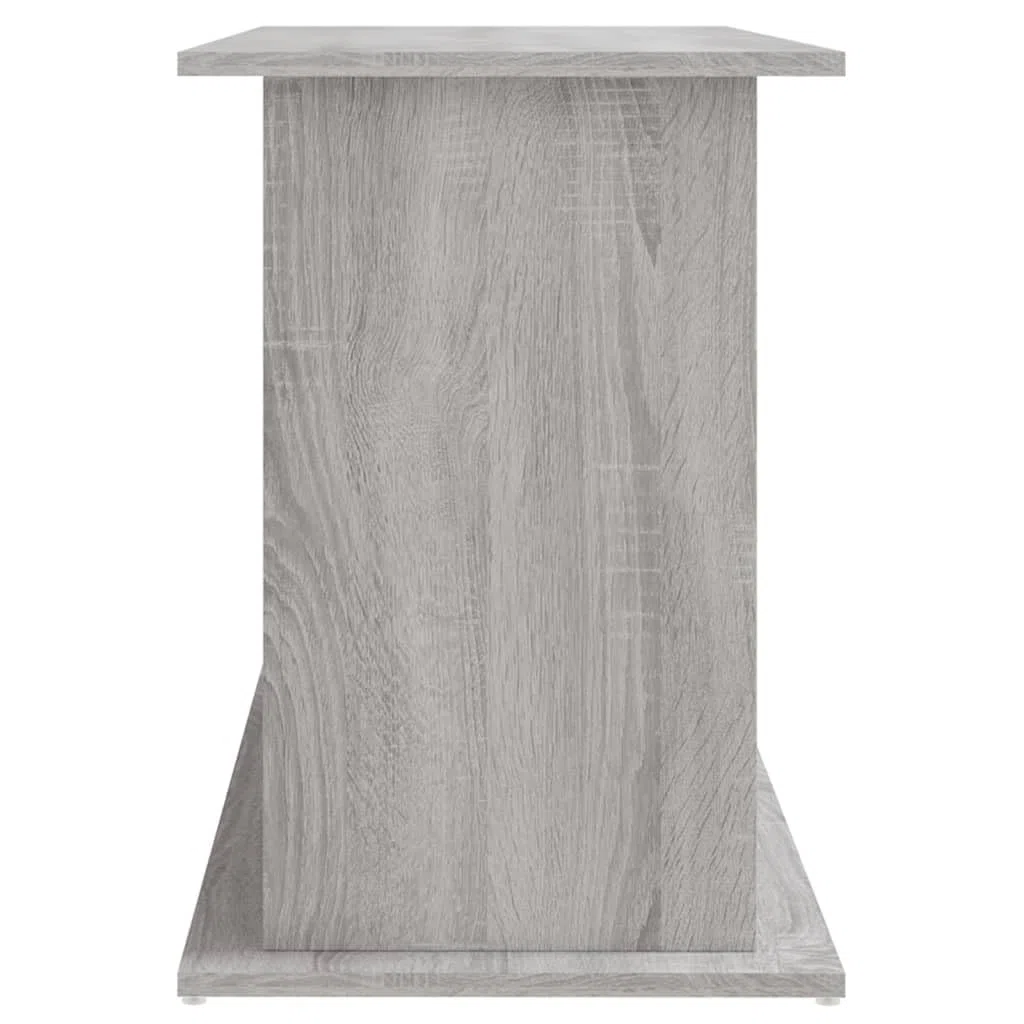 vidaXL Aquariumständer, Aquarium Unterschrank mit viel Stauraum, Aquarium Tisch mit Stabiler Oberplatte, Aquariumschrank Aquarium Halter, Grau Sonoma Holzwerkstoff
