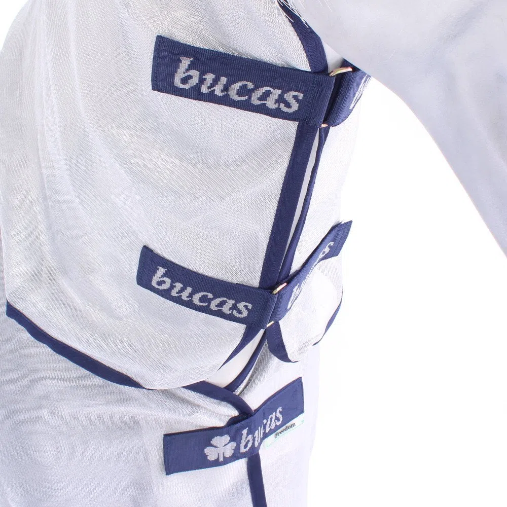 Bucas Freedom Full Neck 155 Silber Fliegendecke