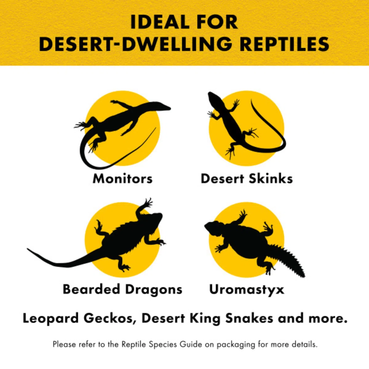 Zilla Wüstenstreu, Substrat für Reptilien-Terrarien, ideal für Bartagamen, Uromastyx und mehr, 25 Quarts