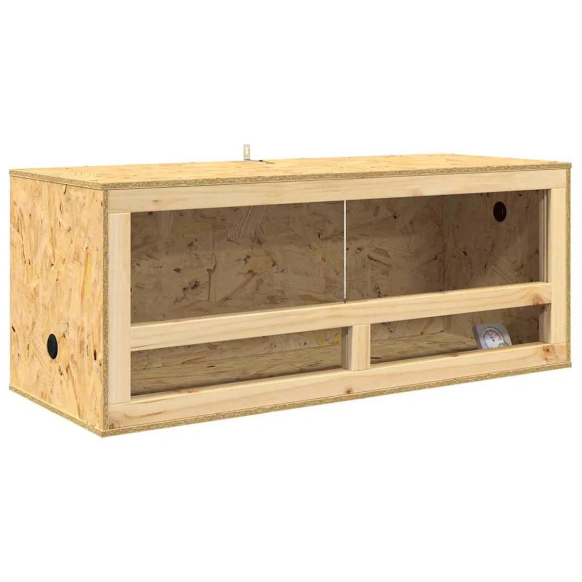 OSB Terrarium Reptilien & Nagetiere - Holz & gehärtetes Glas, für einladende Umgebung Model876725
