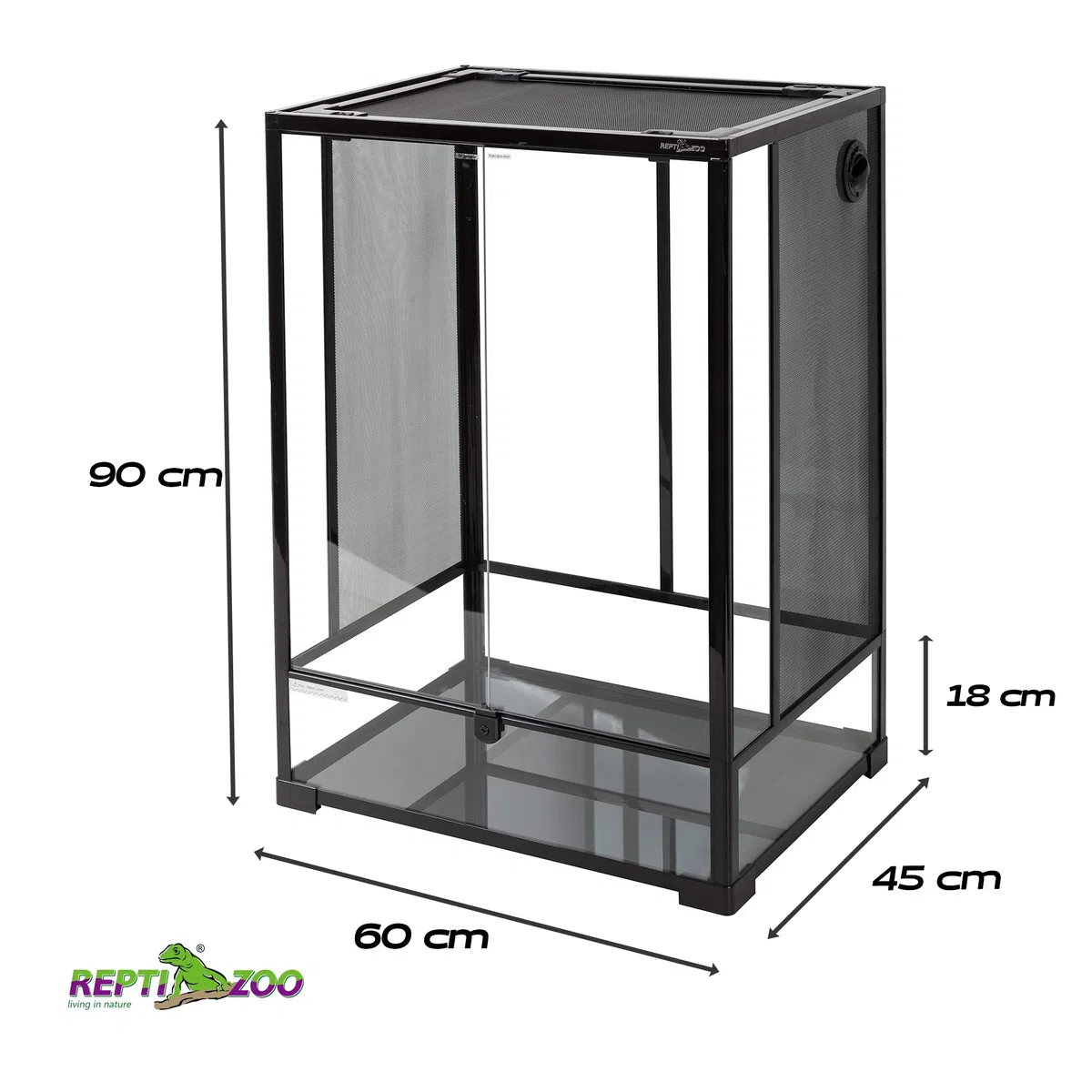 ReptiZoo Terrarium, 60 x 45 x 90 cm
