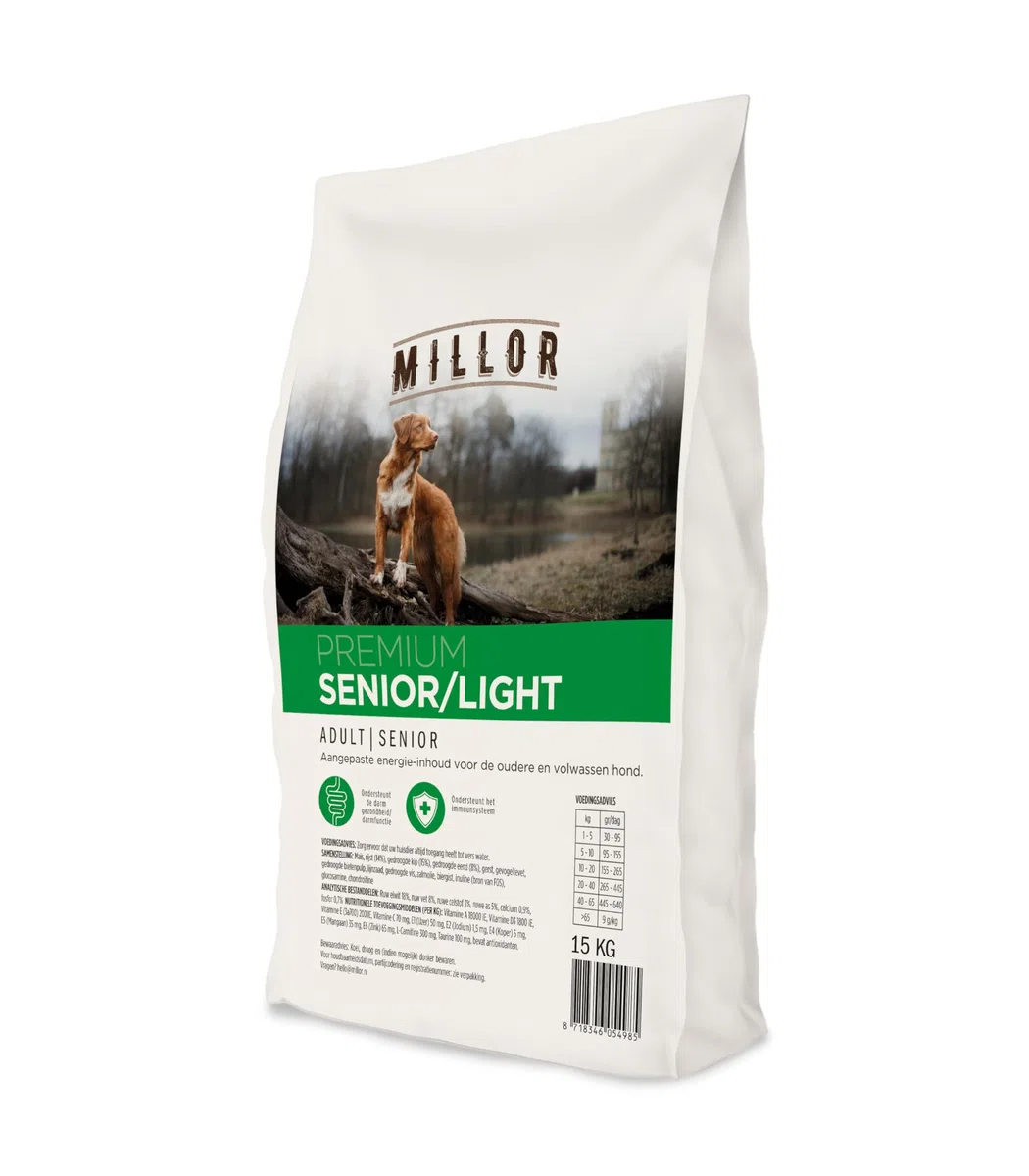 extrudiertes Senior/Light hundefutter fÜr Erwachsene