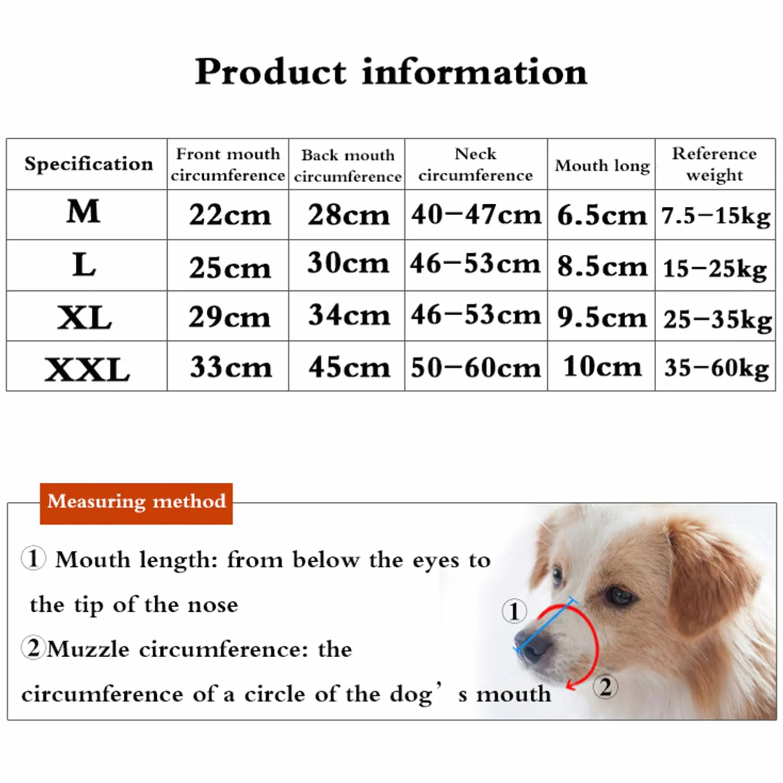 Drahtmaulkorb for Hunde, atmungsaktiv, verstellbar, humanes Design, ermöglicht Hecheln, große Atemöffnung, Abriebfest,Hundemaulkorb(Black,L)