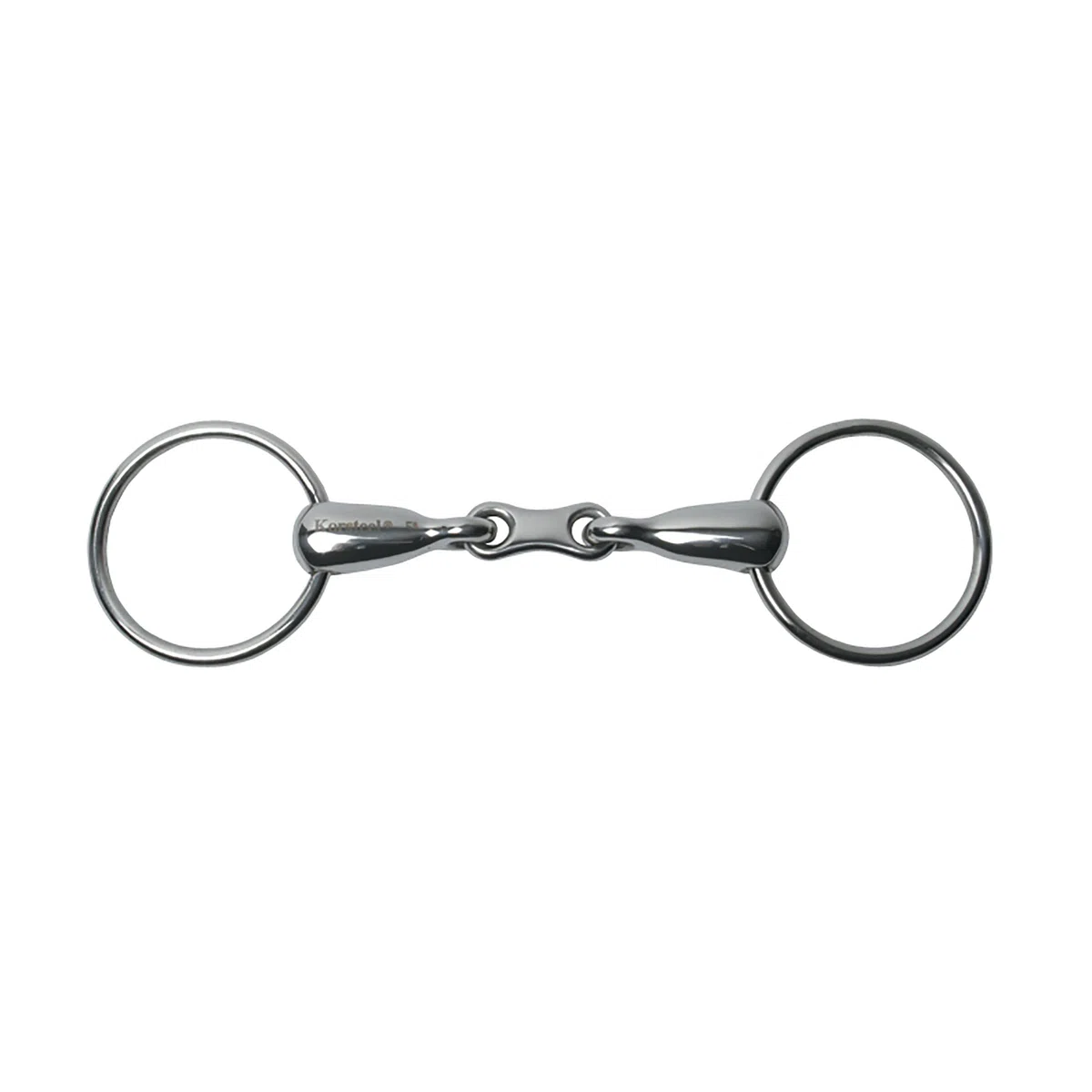 Hogdseirrs korsteel French Link Training Trense, 5.5
