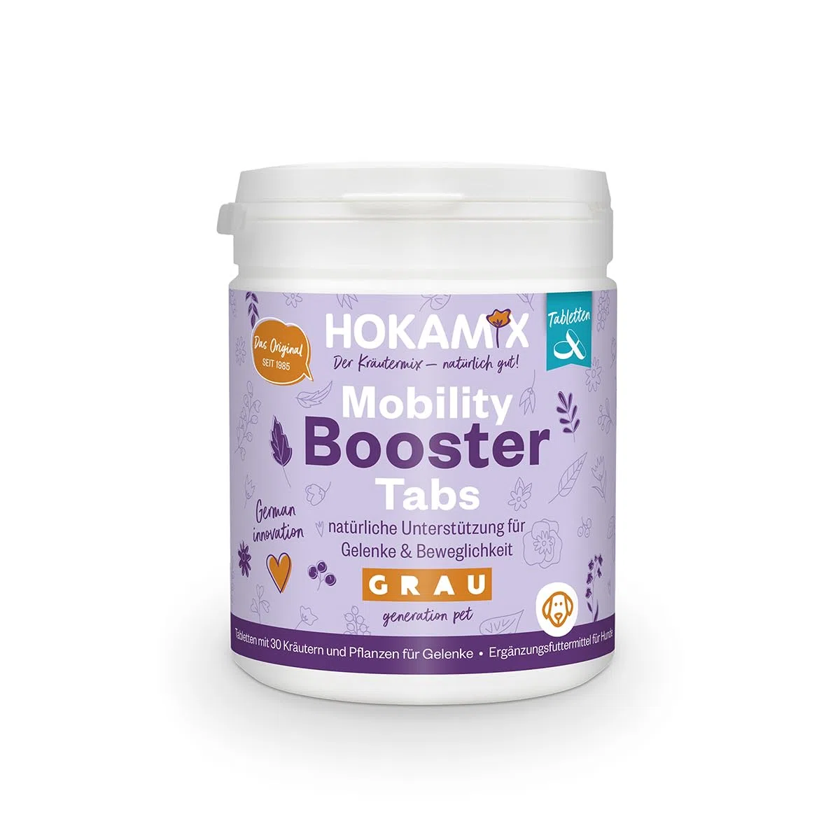 GRAU - das Original - Hokamix Mobility Booster Tabs, 1er Pack (1 x 390 Stück)