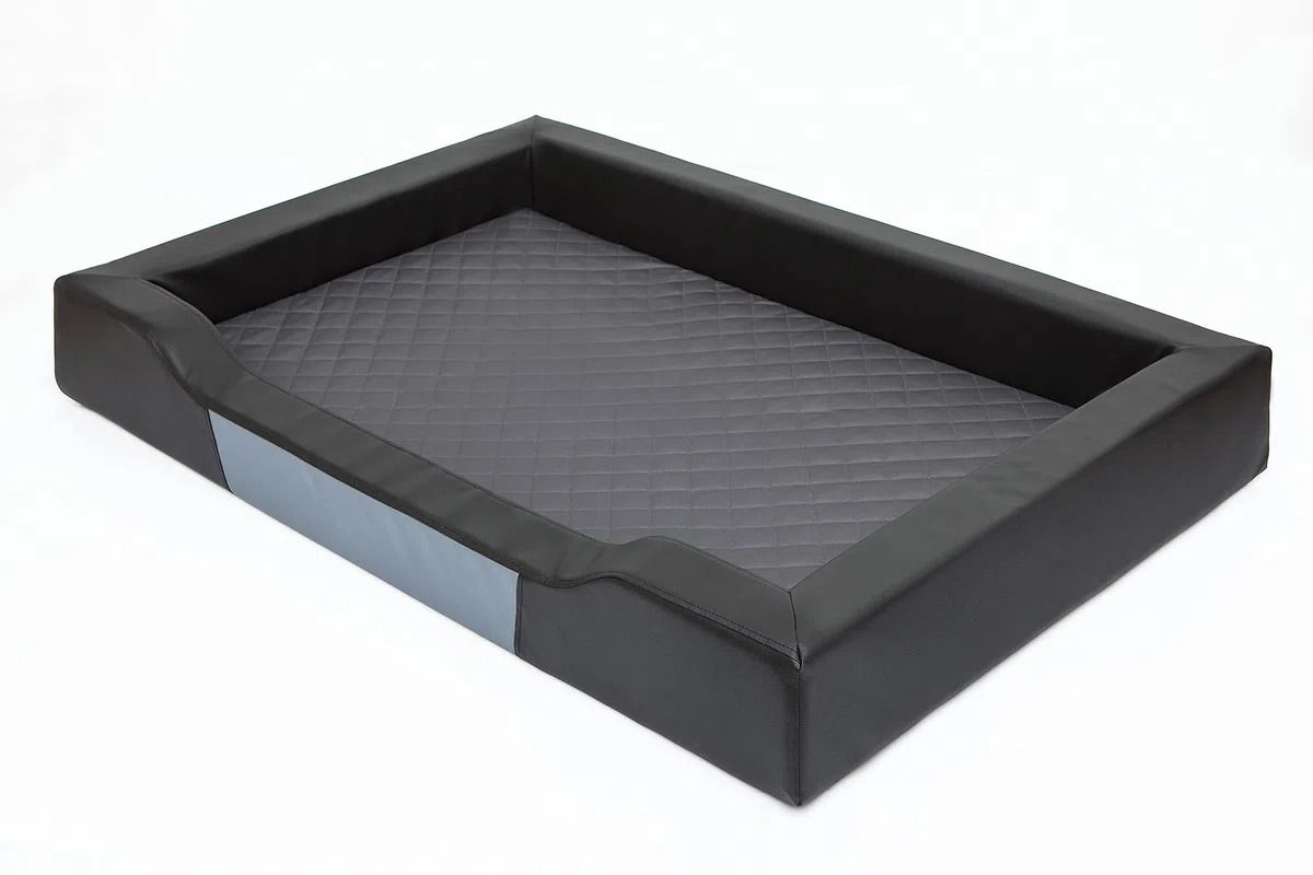 PillowPrim Hundebett Hundeschlafplatz Hundesofa Hundekissen Ruheplatz Hundematratze Hundehütte Hundeplatz Hundekorb Liegekissen 93x62 cm