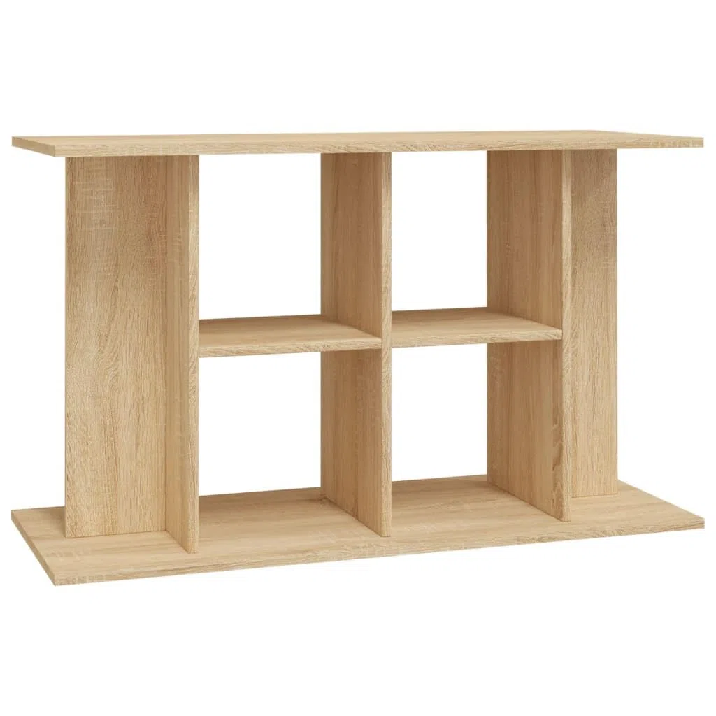 Aquarienunterschrank aus Holzwerkstoff, Sonoma Eiche Optik, stabiler Unterschrank für Aquarium, 39.4 Zoll Breite, modernes Design für Wohnzimmer