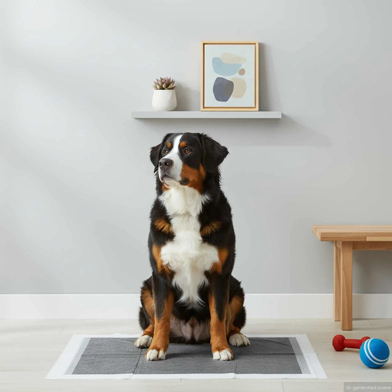 Vliesstoff Haustier Trainingspad 200 Stück 120 x 80 cm, saugstarke Unterlage mit auslaufsicheren Rändern, geruchsbindend, wasserdicht, ideal für Hund, Katze, Welpe, Stubenreinheit, Auto