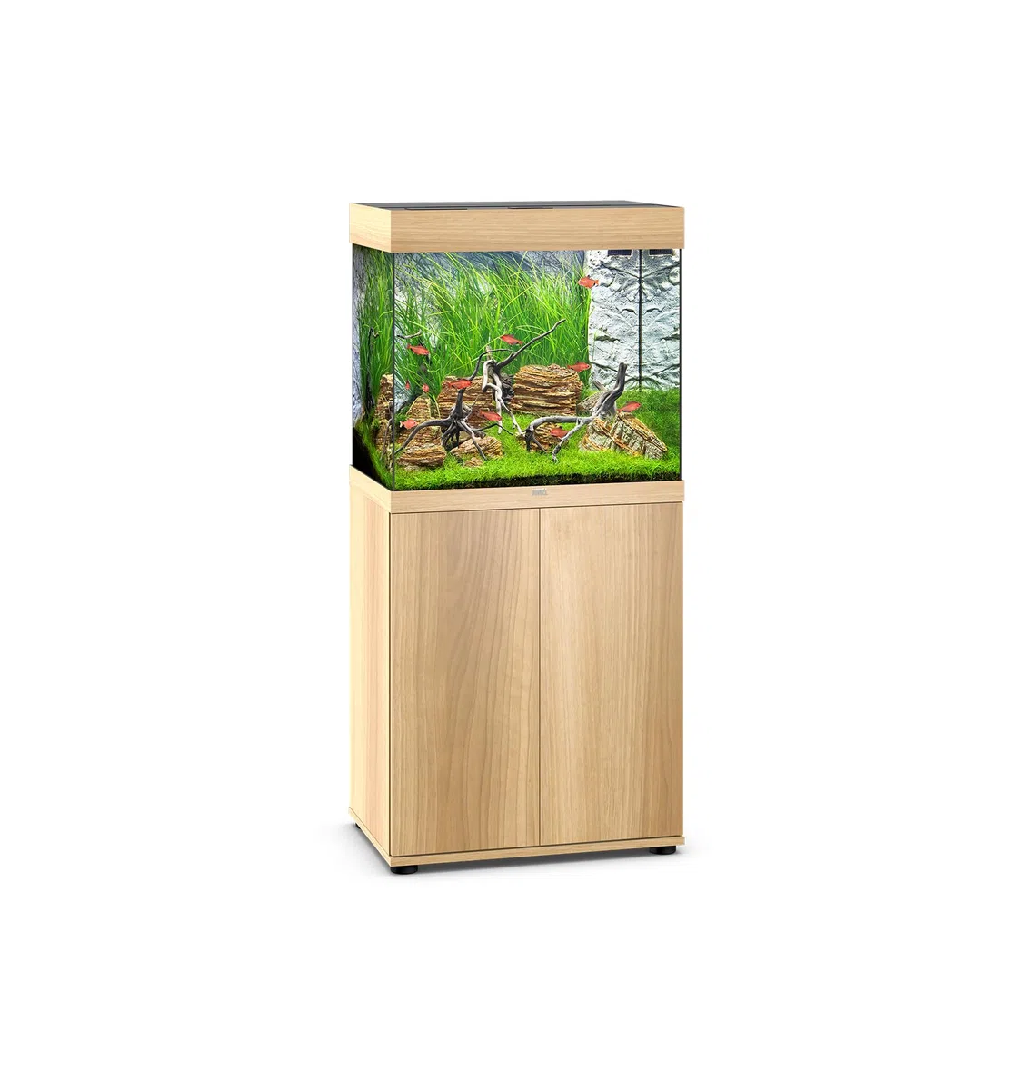 JUWEL Aquarium Lido 120 Kombination helles Holz Premium-Bundle