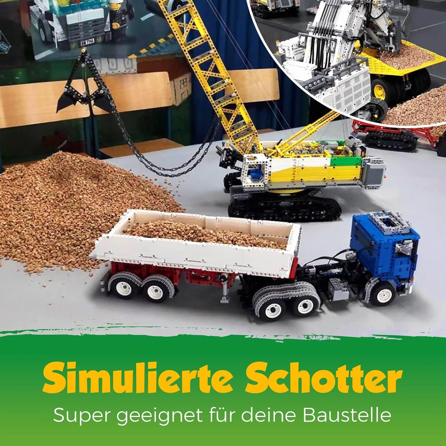 100 Liter mittelgrobes Korkgranulat | Kork-Granulat 3-8 mm | im 100L Papiersack | hergestellt aus recycelten Naturkorken | Verarbeitung in einem sozialen Unternehmen