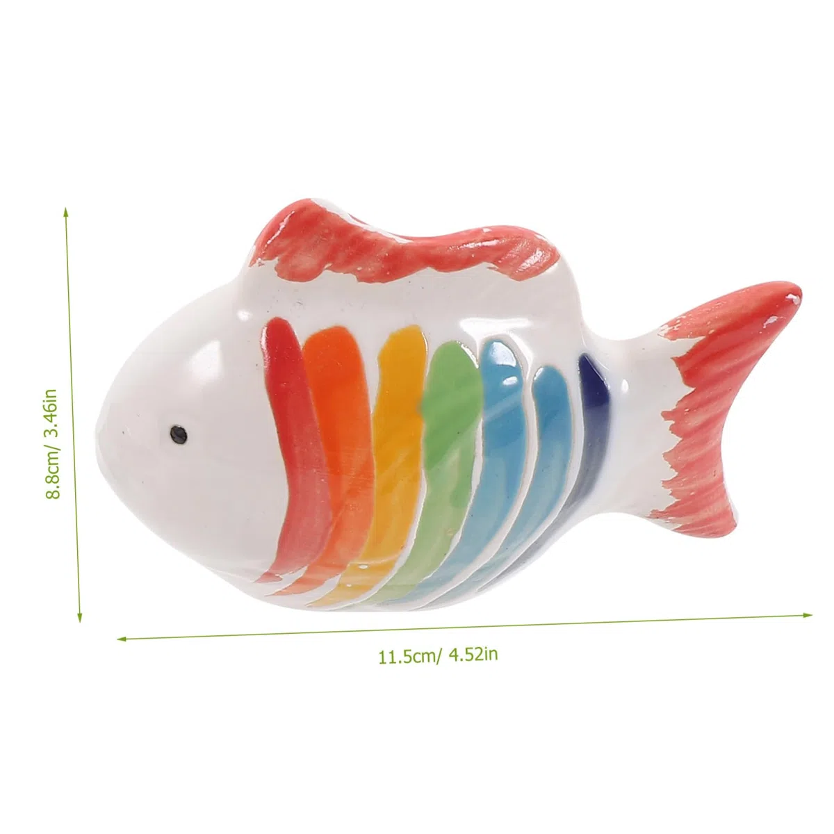 VANZACK 4 Sätze Keramische Tierdekoration Fisch Dekofiguren Für Aquarien Aquarium Schwimmendes Schwimmende Tiere Im Aquarium Aquariumschmuck Aquariendekoration Keramik 3 Stücke * 4