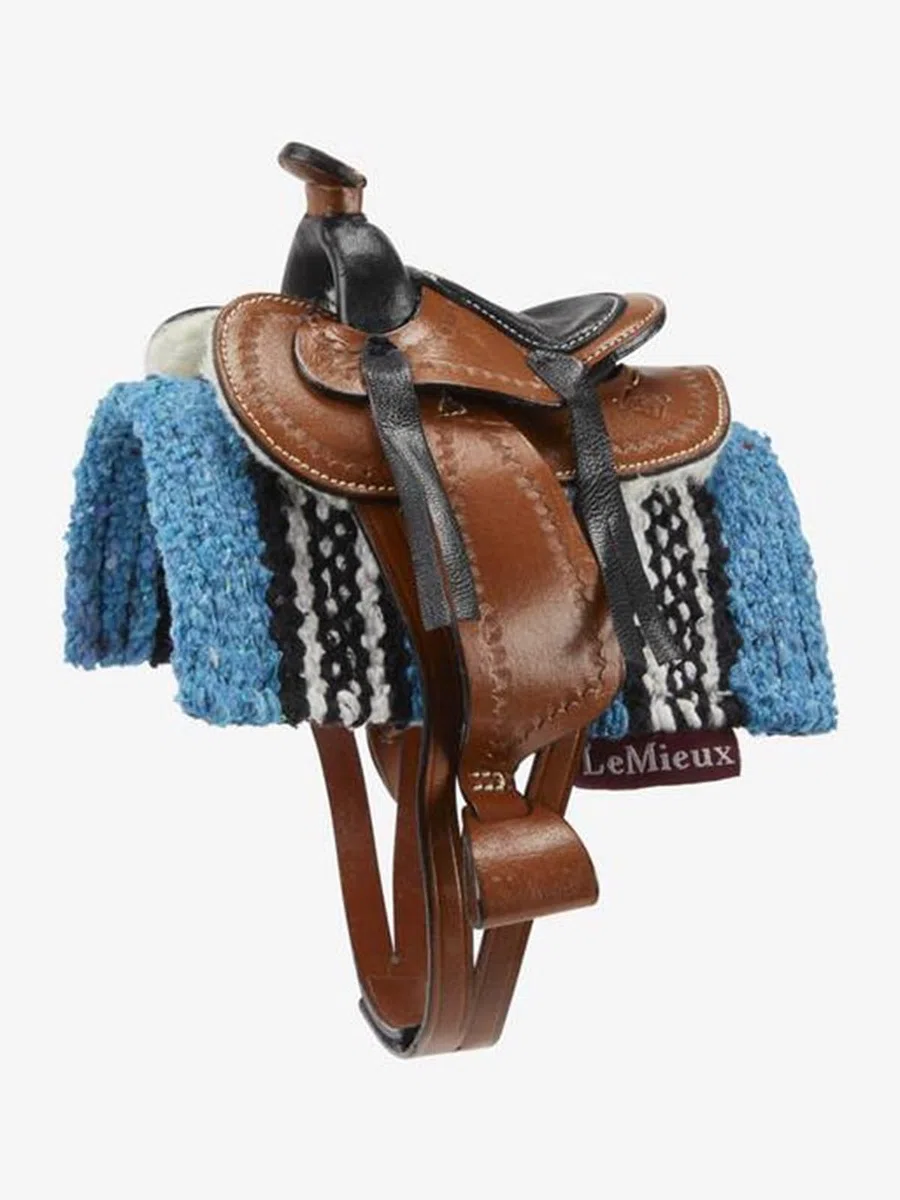 LeMieux Toy Pony Western Pad Azure