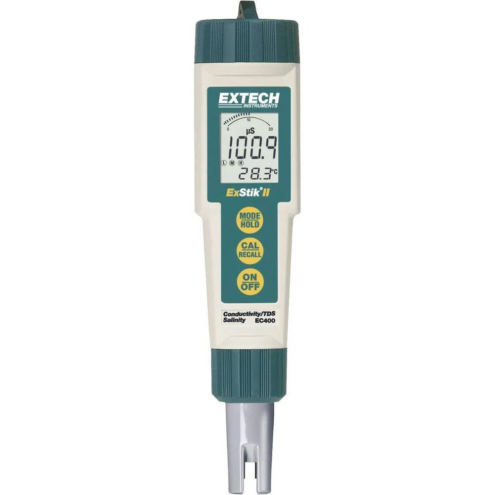 Extech EC400 Kombi-Messgerät Gelöste Teilchen (TDS), Leitfähigkeit, Salinität, Temperatur