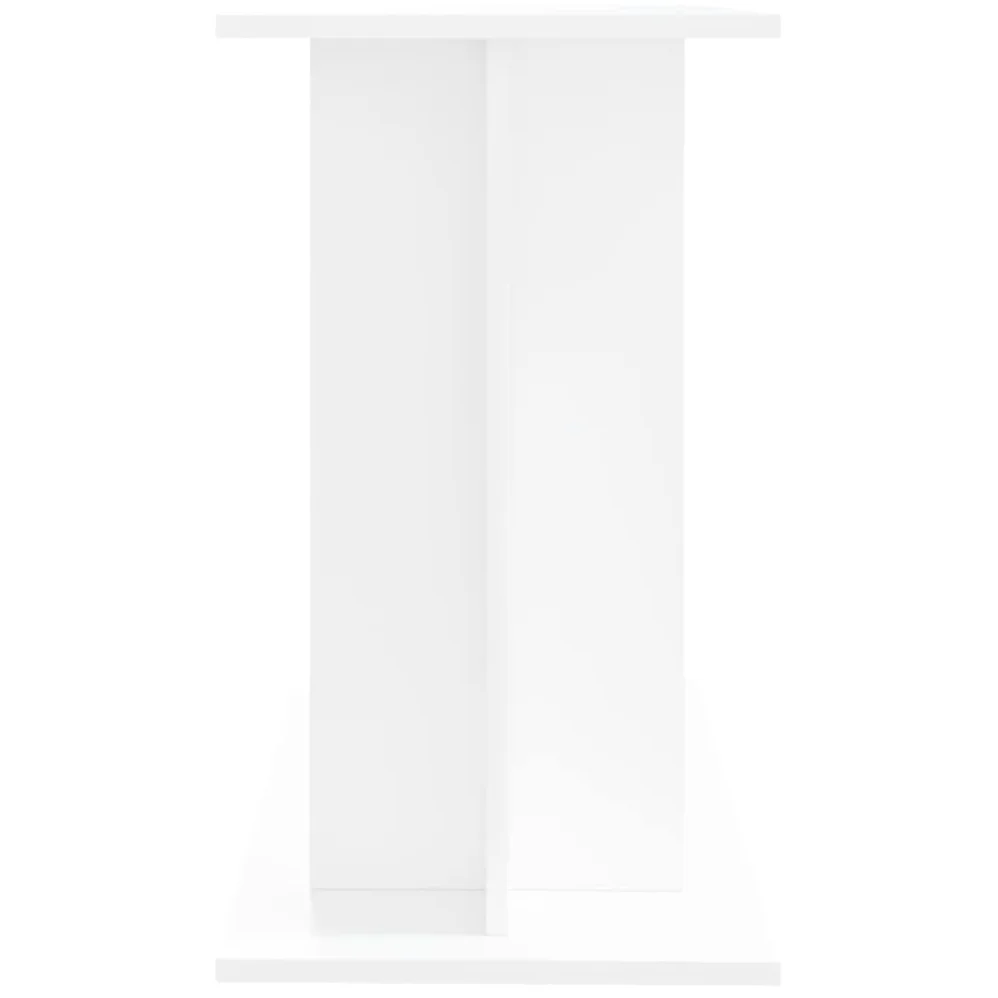 Homgoday Aquariumständer Aquarienunterschrank Aquarienschrank Aquarium Unterschrank Aquarium Tisch Terrarium Schrank Aquarium Stand Weiß 80x35x60 cm Holzwerkstoff