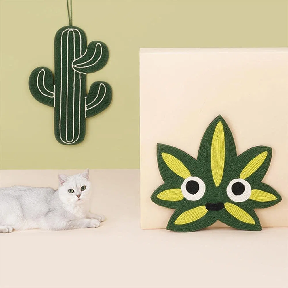Kratzbretter Katze Kratzmatte Für Katzen Aus Natürlichem Sisal, Kratzmatte Für Katzen, Anti-Kratz-Sofaschutz, Krallenschärfer Katzen Kratzmöbel(45 * 40cm)