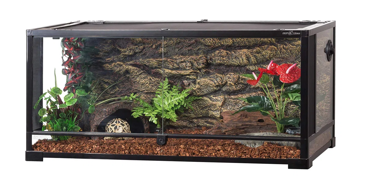 ReptiZoo Glas-Terrarium 91,5x46x46 cm, zerlegbar - verschickbar! RK0119