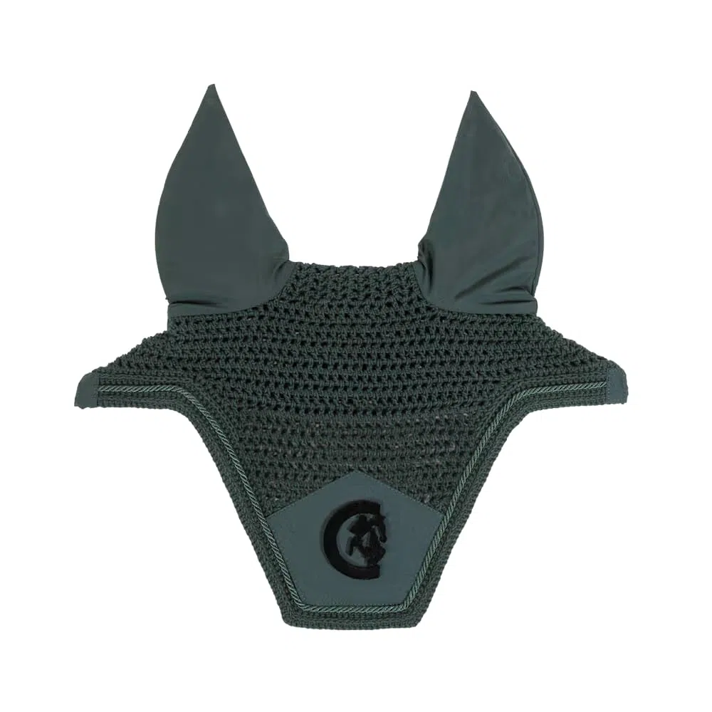 Kentucky - Fliegenhaube Wellington 3D Logo soundless Schwarz Full