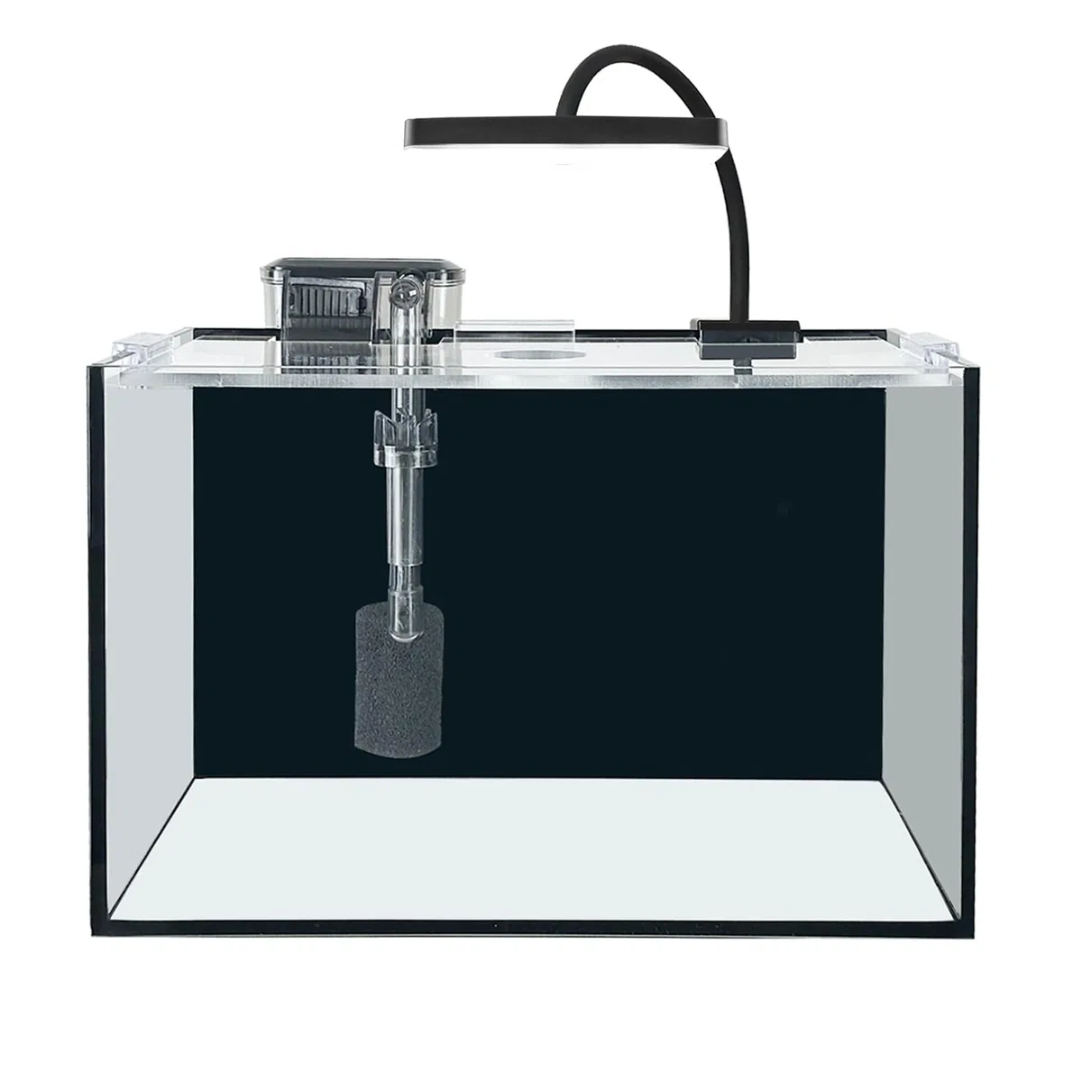 Aquarium-Set 11L mit LED-Beleuchtung, Filter 30x18x20cm