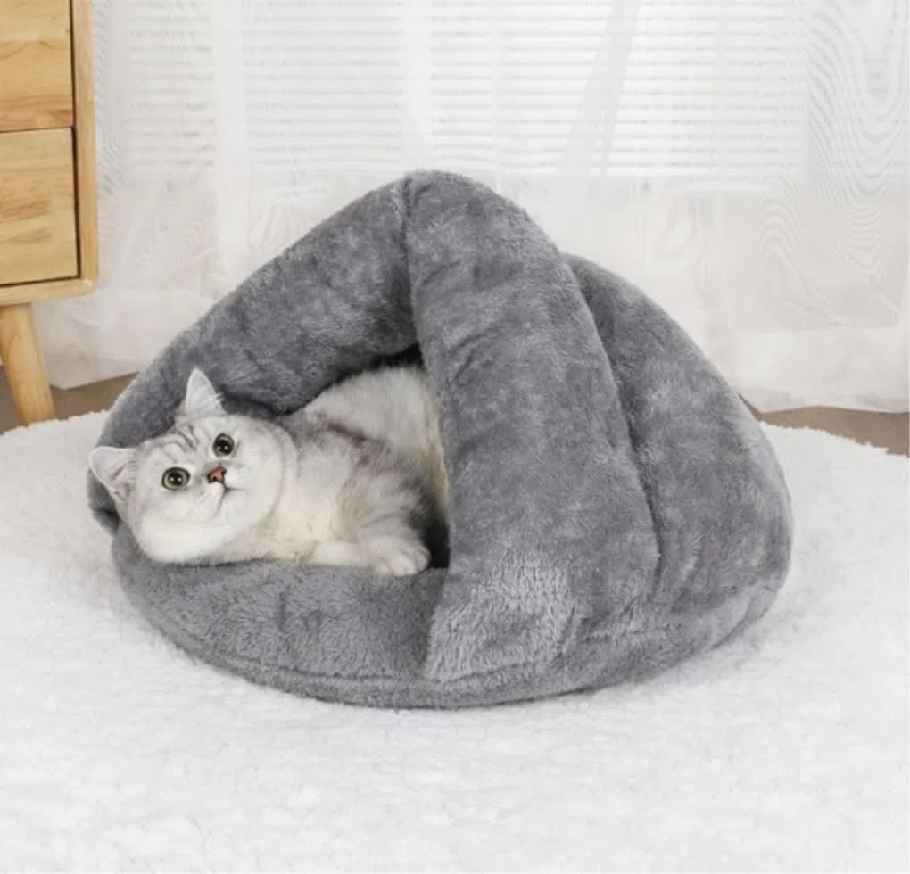 Hundebett Katzenbett Katzen Bett Verdicktes Faltbares Katzenzelt, Weicher Stoff, Tragbar, Faltbar, Laufstall Für Haustiere, Hunde, Katzen, Kaninchen, Meerschweinchen Katzenkorb Hundematte (Color : B