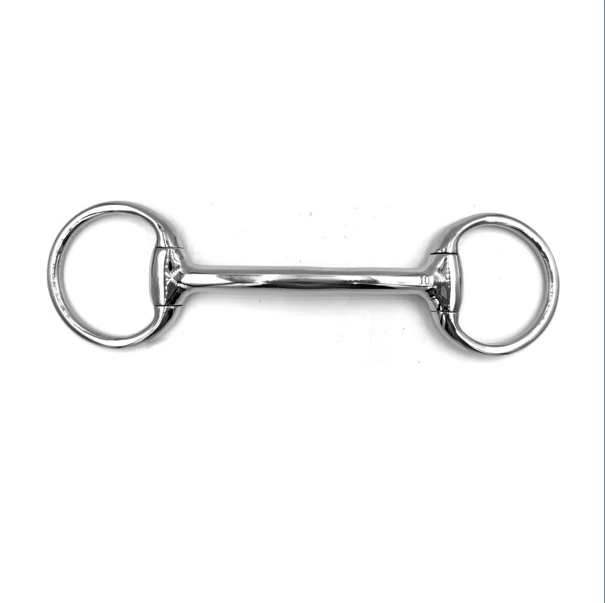 Gebiss Olivenkopfstange Stangengebiss aus Edelstahl Ringdurchmesser 55 mm Gebissstärke 13 mm