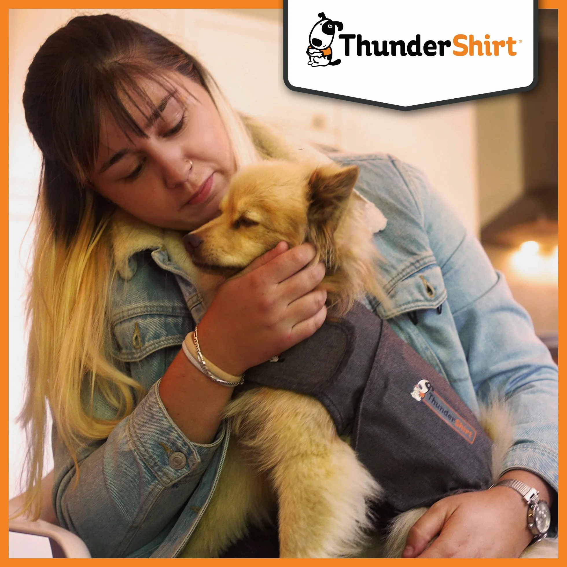 Petlife Thundershirt Hundemantel, Größe S, grau