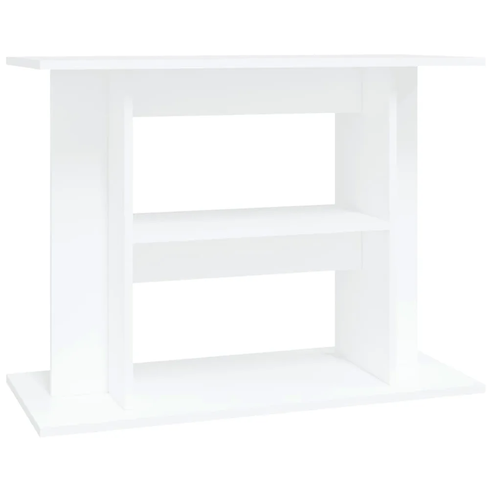 Homgoday Aquariumständer Aquarienunterschrank Aquarienschrank Aquarium Unterschrank Aquarium Tisch Terrarium Schrank Aquarium Stand Weiß 80x35x60 cm Holzwerkstoff