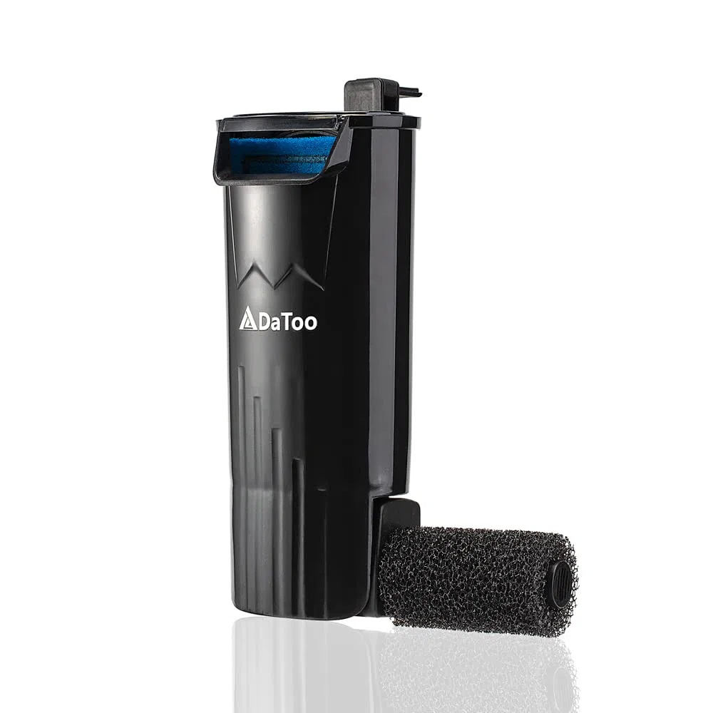 DaToo Aquarium-Power-Filter für Aquarien, ultra-leise, 5 W, für Aquarium, 3 bis 20 Gallonen Tank